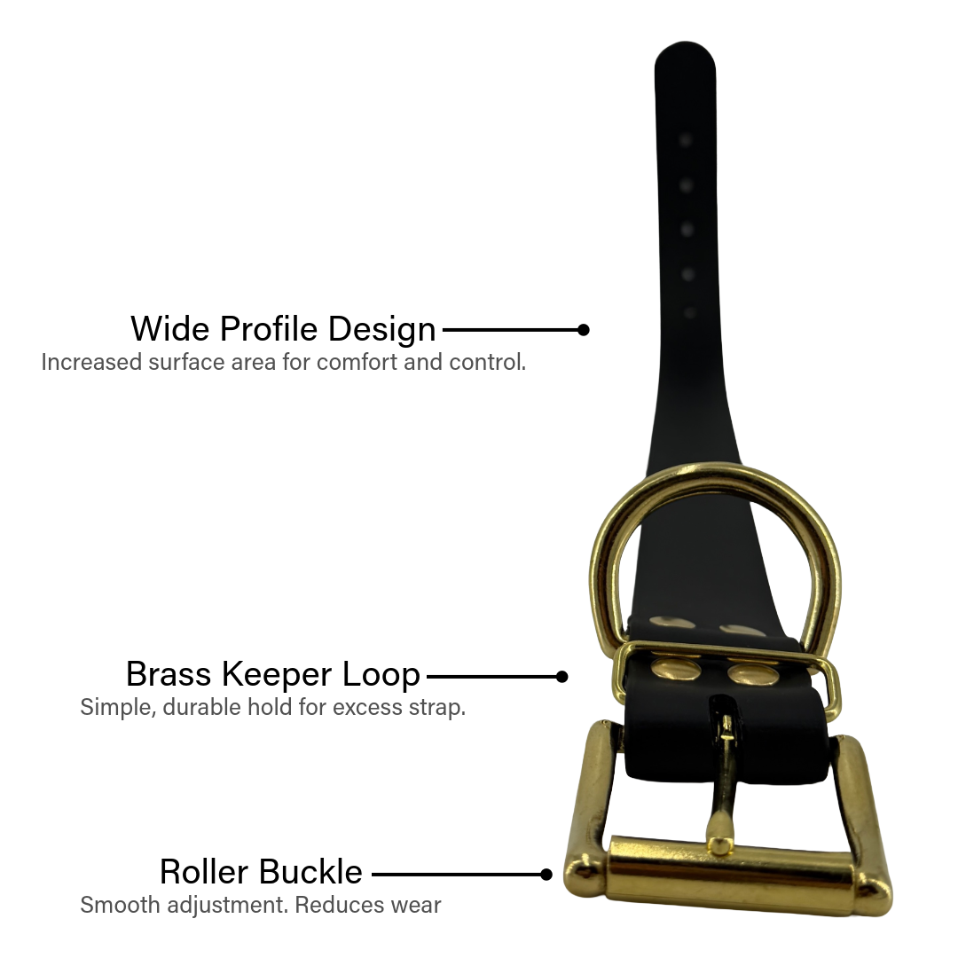 1.5” Wide Dog Collar – BioThane®